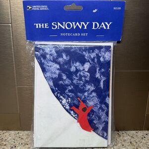 Sealed USPS The Snowy Day Notecard Set Ezra Jack Keats Stationery Ephemera